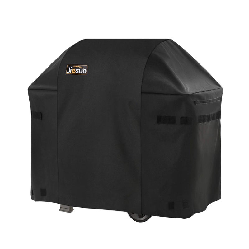 JIESUO Grill Cover for Weber Spirit and Spirit II 310: Heavy Duty Waterproof 51 Inch 3 Burner Weather Resistant Ripstop Outdoor BBQ Covers - Image 1